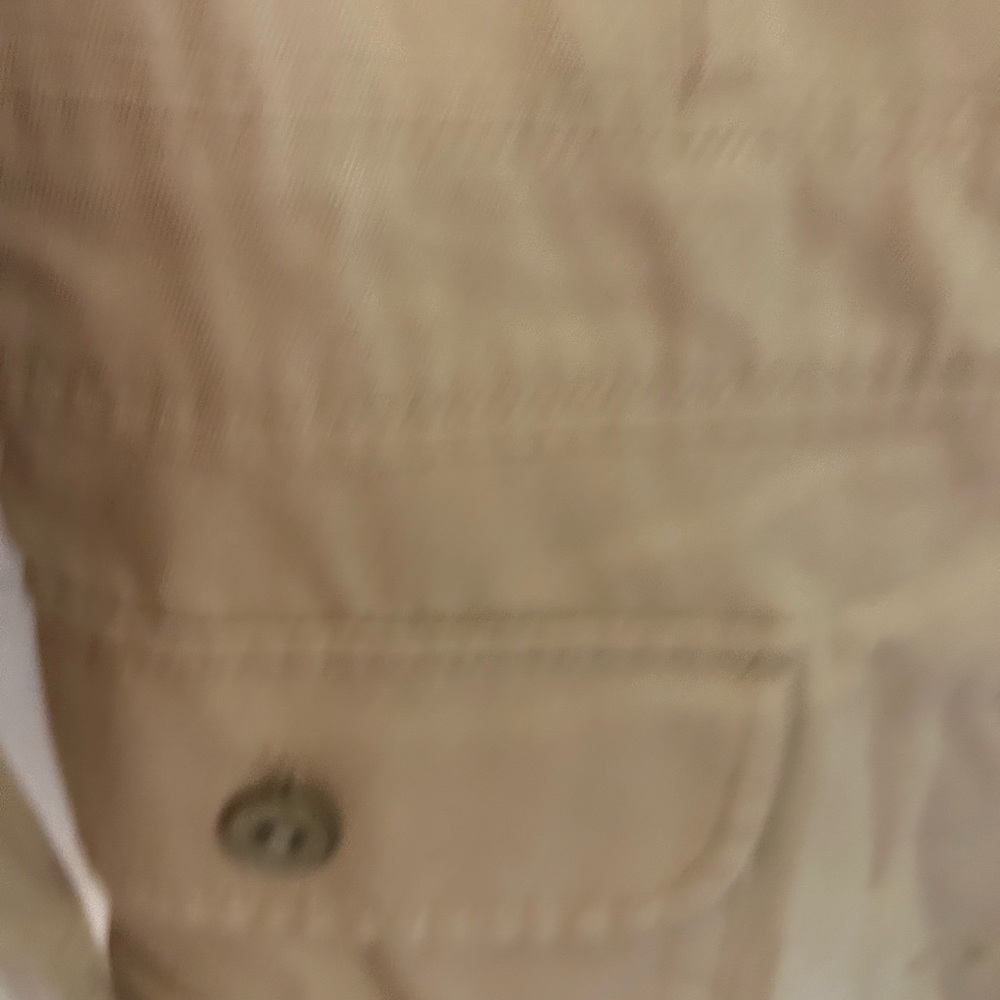 Pendleton Khaki Button Up Shacket Four Pockets 10… - image 4